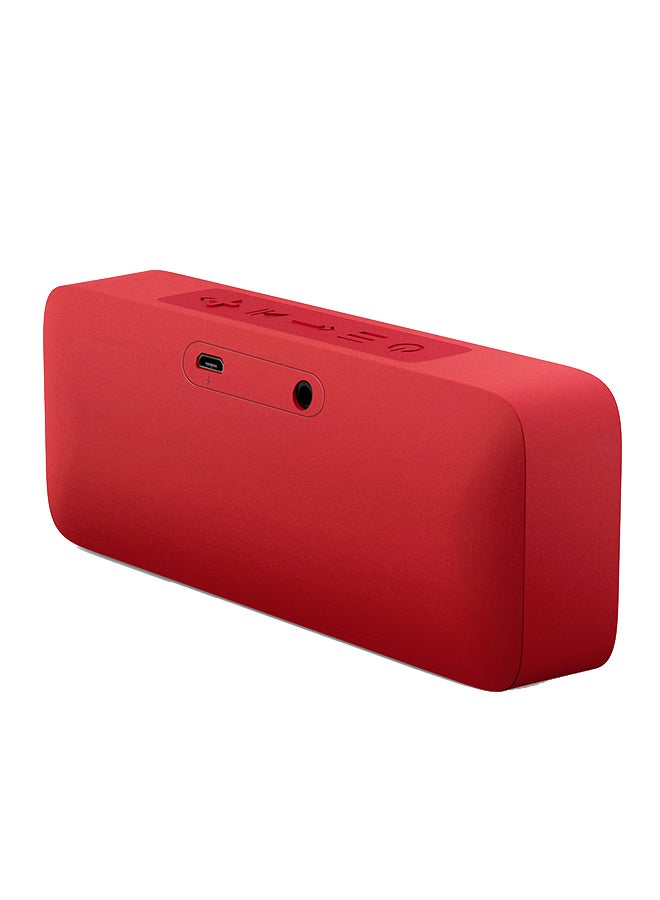 Music Box 2 Portable Wireless Speaker (Bluetooth 5.0, TWS, 6W, Audio-in, Hands-free) Cherry