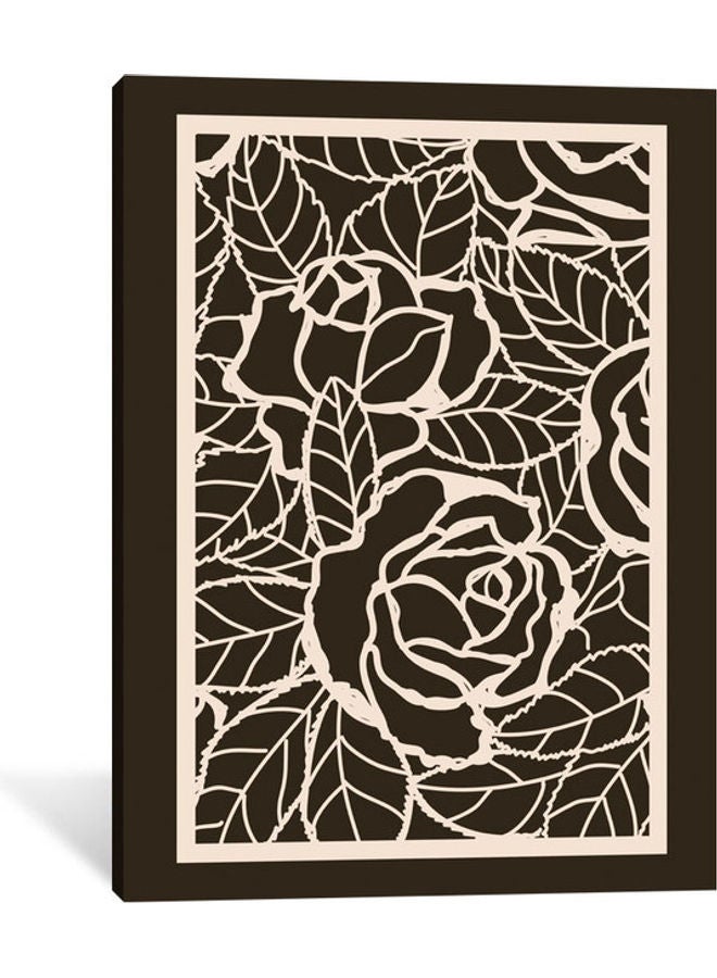 Sasb Wall Painting With Hidden Frame multicolour 40 X 30 
