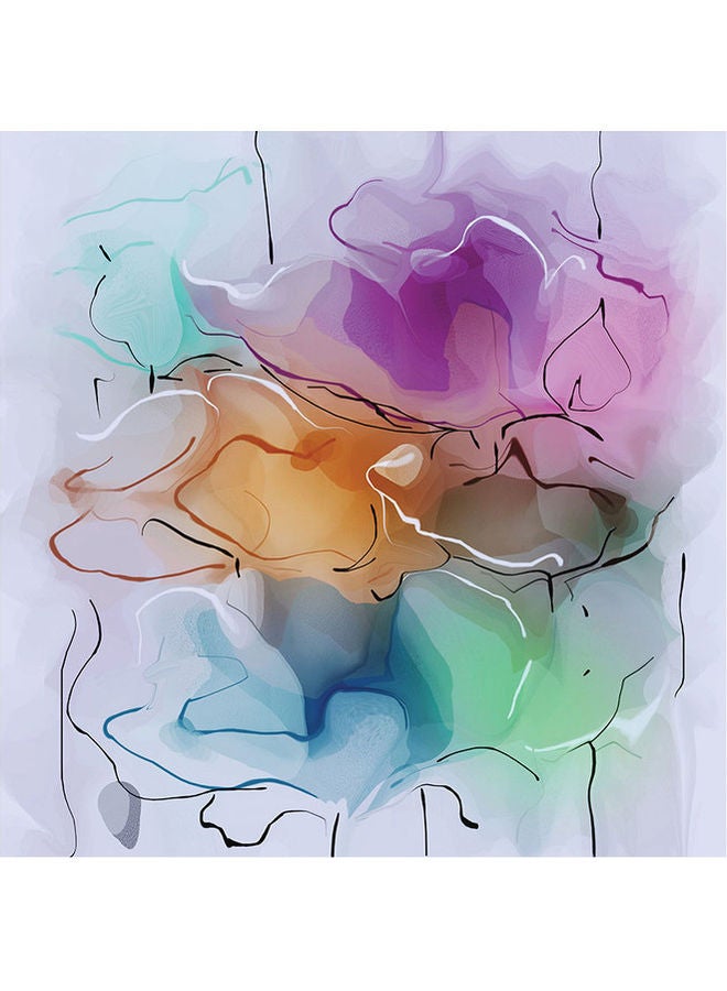 Sasb - Wall Painting Without A Frame multicolour 30 X 30cm - Image 1