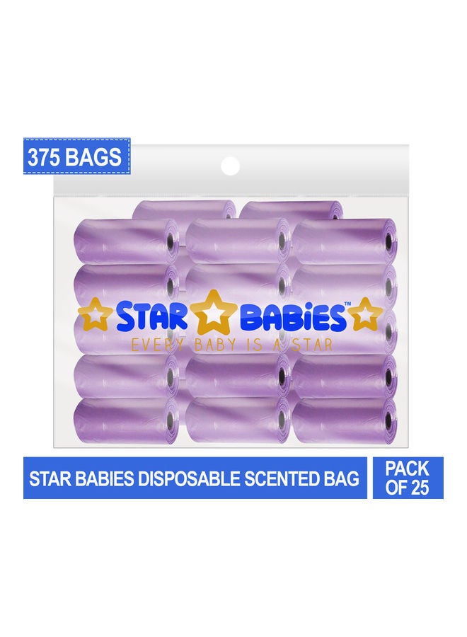Scented Bag Pack Of 25-Lavender (375 Bags)-Regular