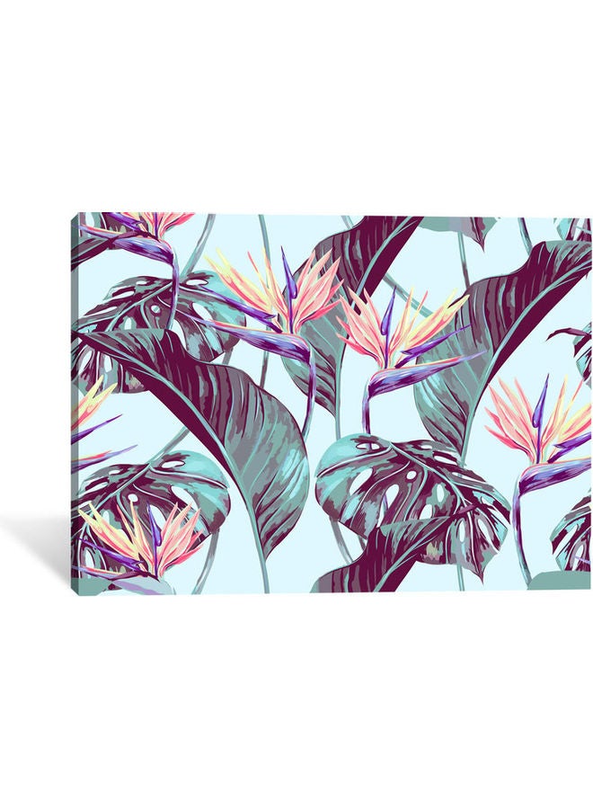 Sasb Wall Painting with Hidden Frame Multicolour 40 x 30cm 