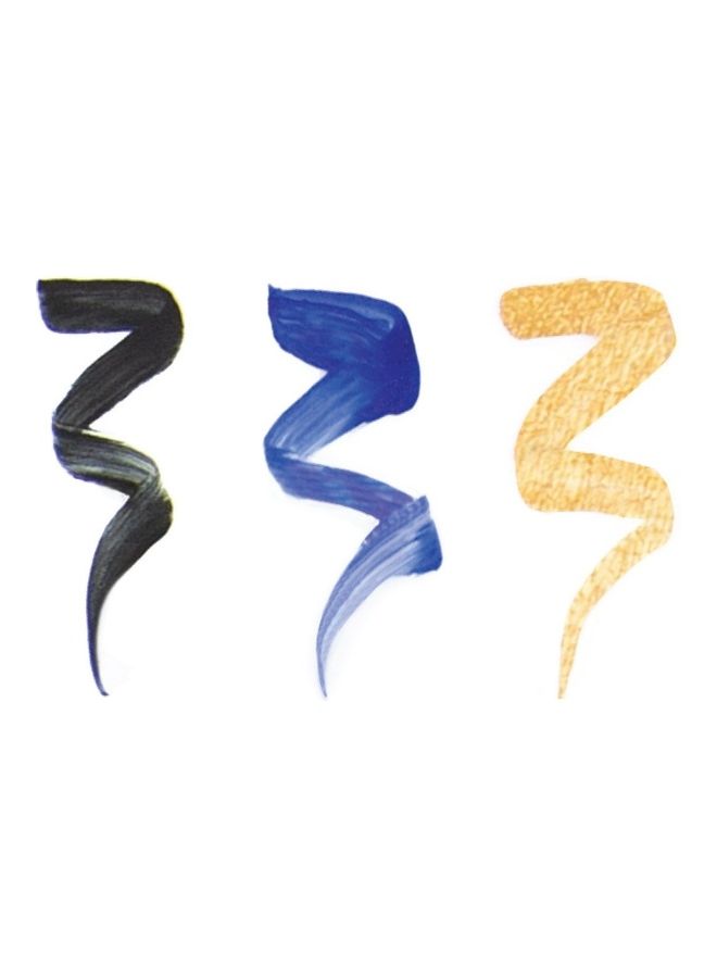 theBalm - 3-Piece Schwing Liquid Eyeliner Black/Sapphire Blue/Gold - Image 1