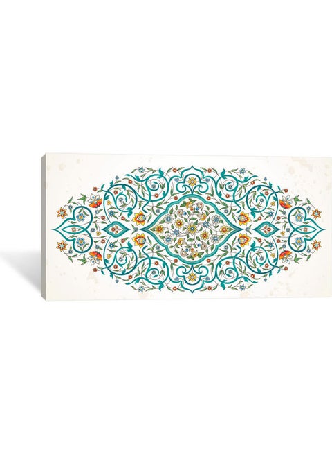 Wall Painting With Hidden Frame multicolour 80 X 40