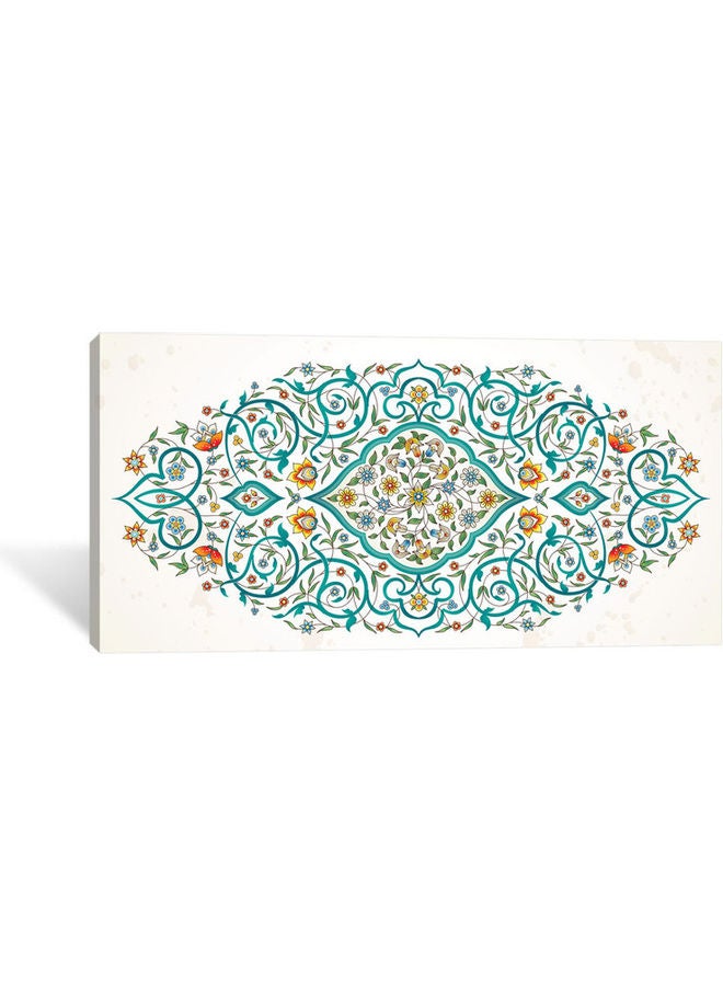 Sasb Wall Painting With Hidden Frame multicolour 80 X 40 