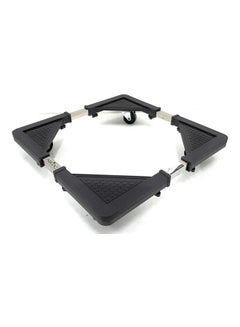 ARTC Heavy Duty Washing Machine And Refrigerator Adjustable Stand DX0035 Black  - Image 4