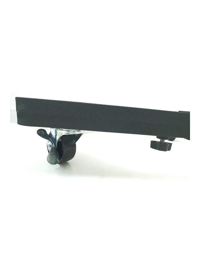 ARTC - Heavy Duty Washing Machine And Refrigerator Adjustable Stand DX0035 Black - Image 1