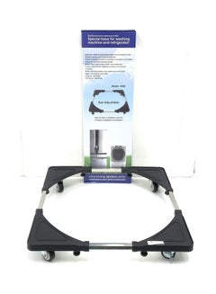 ARTC Heavy Duty Washing Machine And Refrigerator Adjustable Stand 96 Black  - Image 3