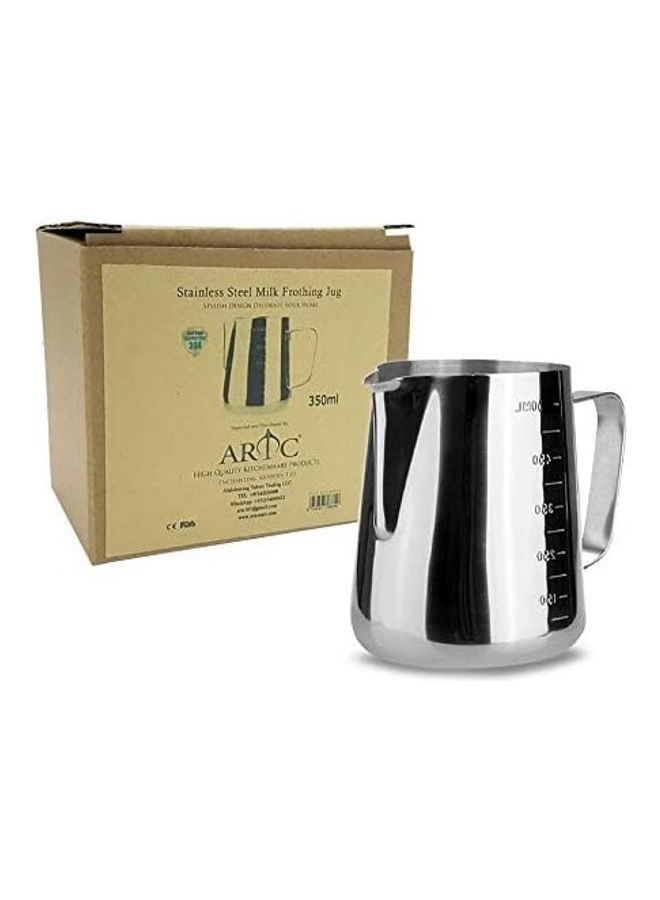 ARTC Stainless Steel Milk Frothing Jug Silver 6.5x12x9cm  - Image 1