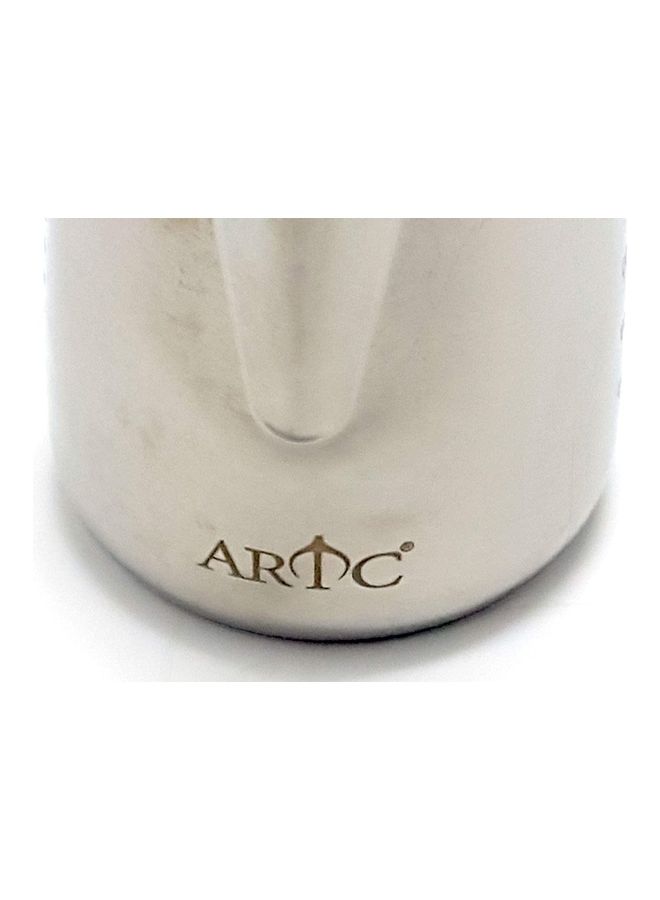 ARTC Stainless Steel Milk Frothing Jug Silver 6.5x12x9cm  - Image 4