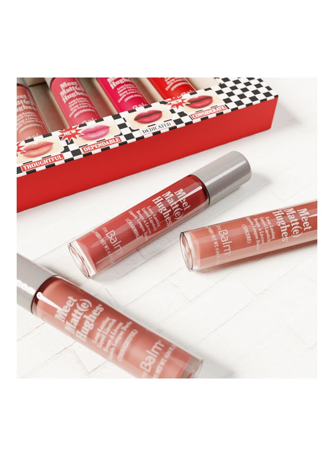 theBalm - Pack of 6 Meet Matt(e) Hughes Lipstick Multicolour - Image 1