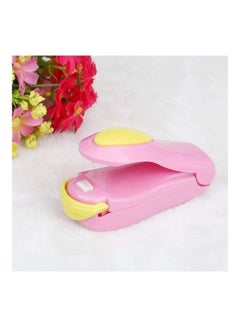 Mini Sealing Handheld Heat Bag Sealer Pink 10 x 4 x 5cm