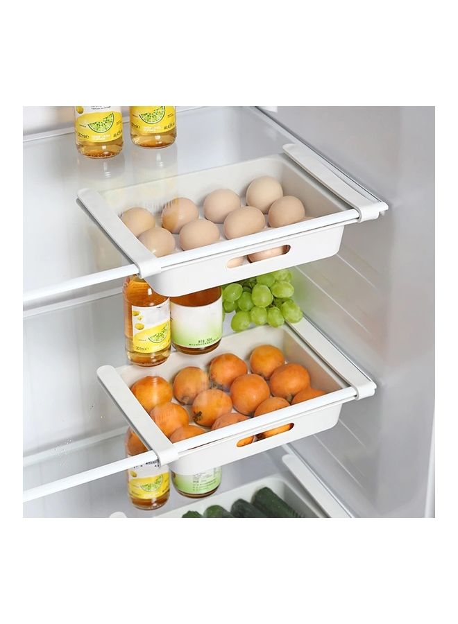 ZENHOME 4-Piece Eggs Storage Box White 26 x 18 x 5cm - Image 2