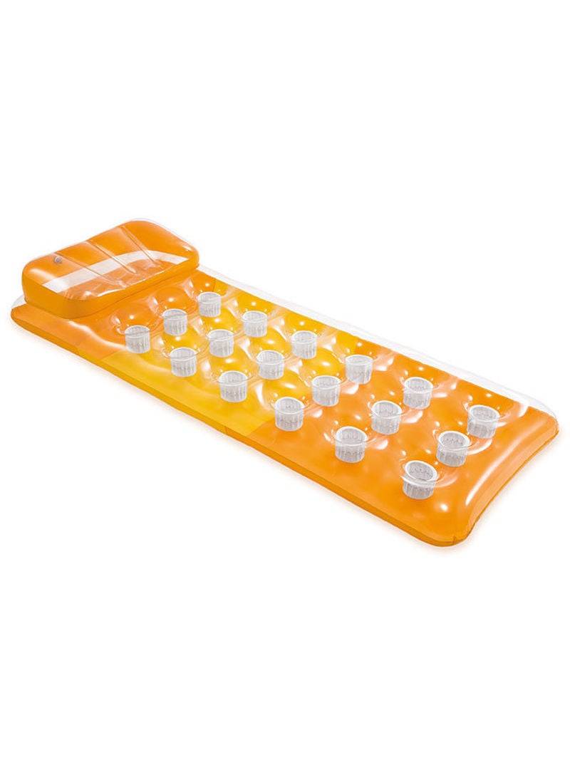 انتكس طوف فراش هوائي متين لحوض السباحة بتصميمٍ ذي فتحات 188x71سم