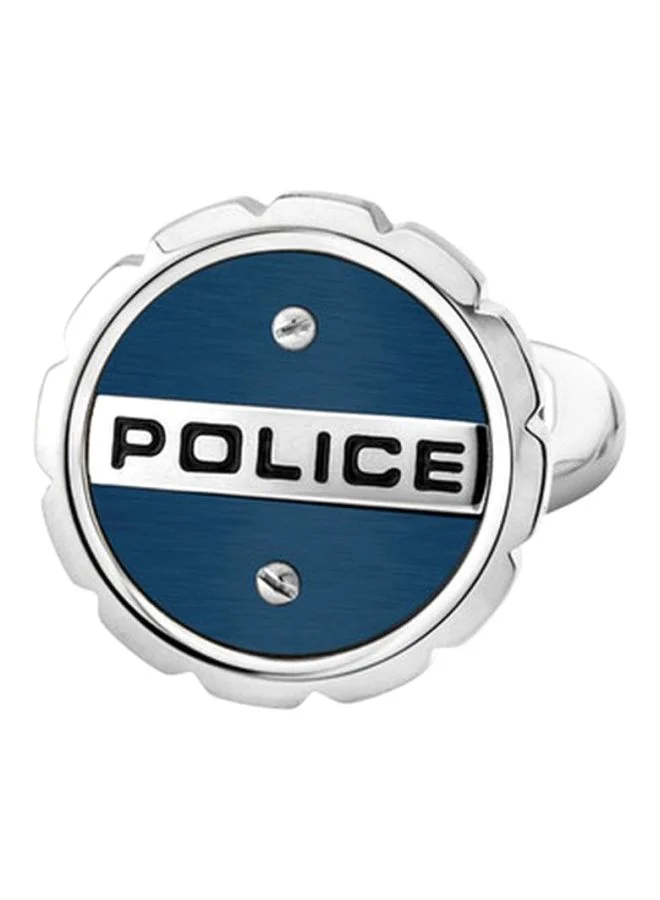 بوليس Metal Round Cufflinks