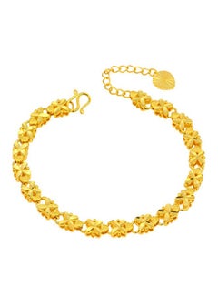Clover Beaded Chain Bracelet