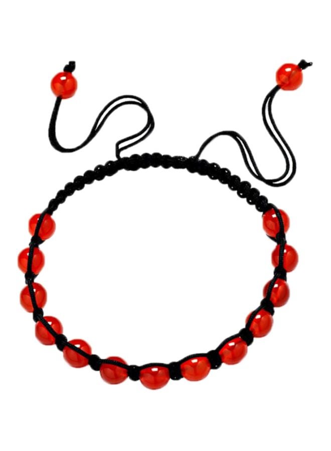 شاربدو سوار مزين بخرزات محاكة