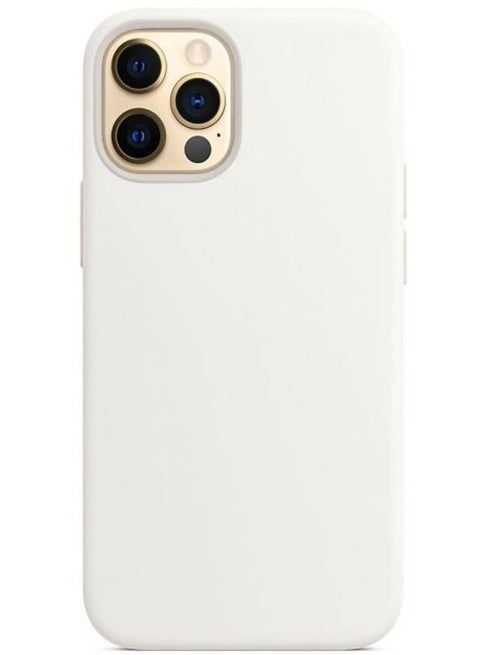 Silicone Anti-Shock Protective Case For Apple iPhone 12 Pro Max White