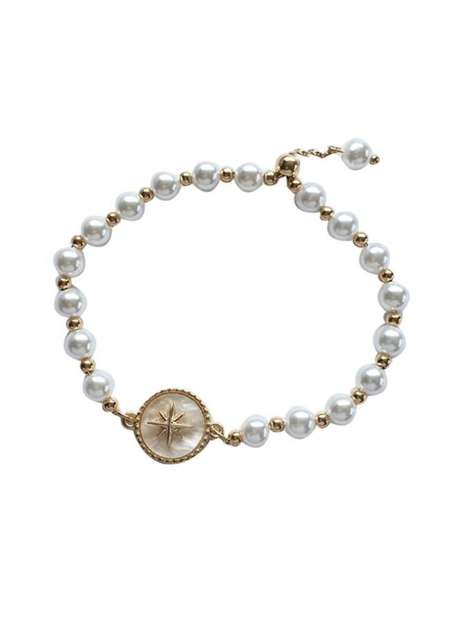 J&J Pearl Beaded Bracelet 