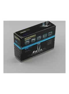 جيمي ماكينة حلاقة طراز GM-830 للرّجال, مخصّصة للإستخدام الجاف و متعدّدة الإستخدامات. أسود  - Image 4