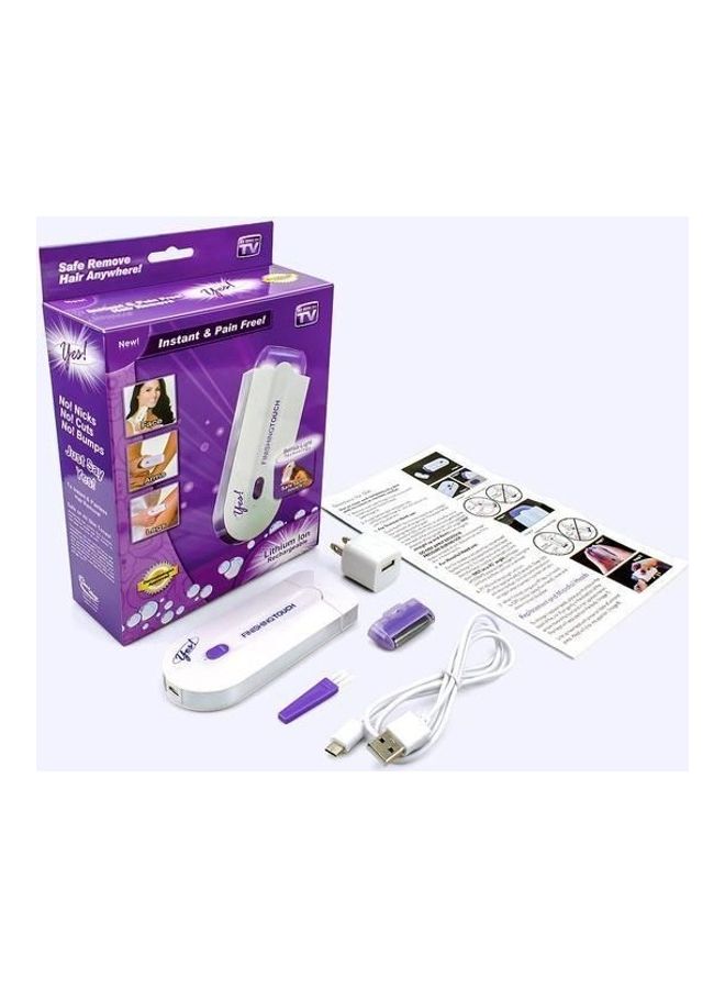 Generic Instant Pain Free Hair Remover White/Silver/Purple  - Image 2
