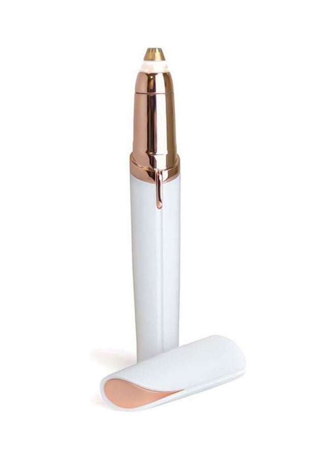 Flawless Eyebrow Hair Remover White/Gold - Image 1