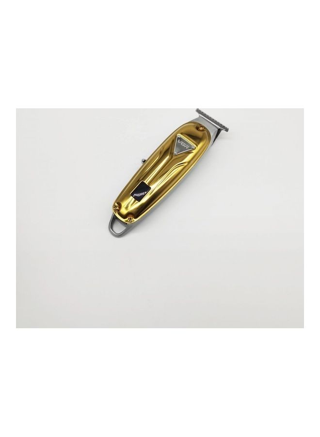 VGR V-062 Electric  Shaving Machine with LCD Screen Gold - Image 2