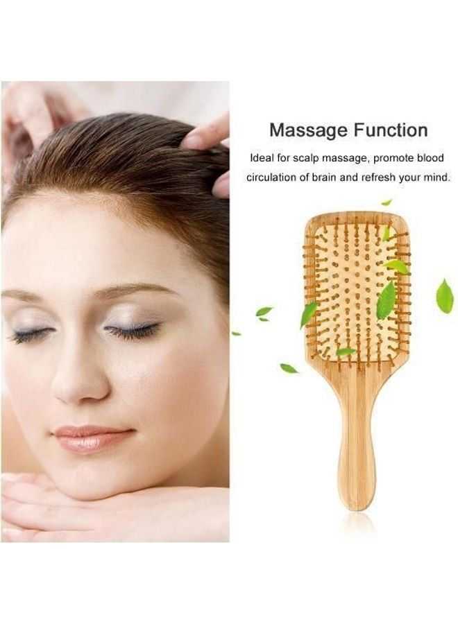 Generic Natural Wooden Hair Massage Comb - Image 4