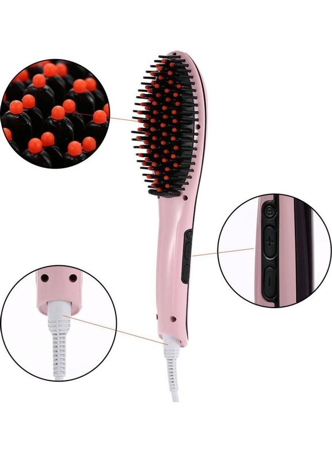 Fast Hair - HQT-906  Hair Straightener Pink - Image 1