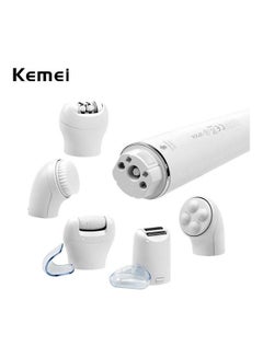 Kemei 5-in-1 Beauty Tool Kit White  - Image 4
