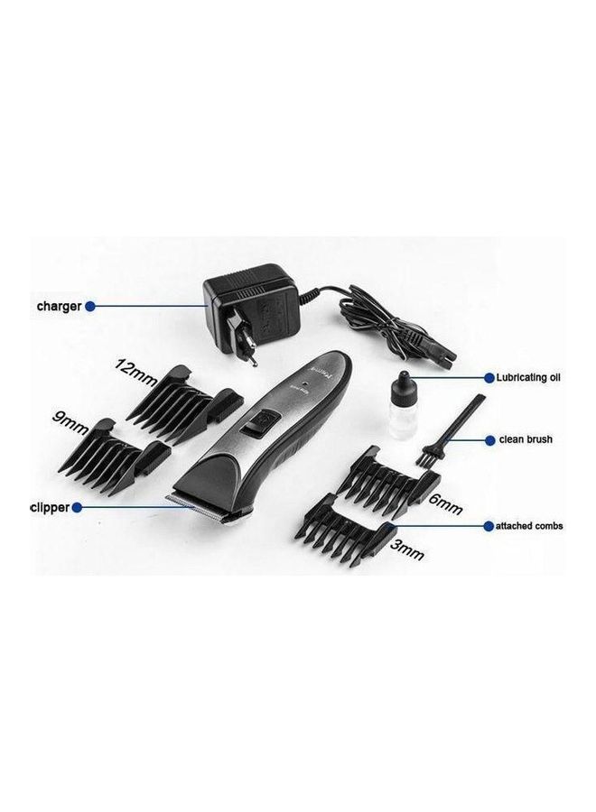 Kemei KM-3909 Professional Hair Trimmer Grey - Image 3