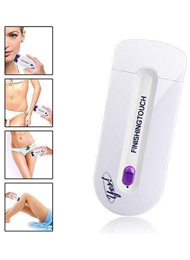 Generic Electric Laser Hair Removal Epilator White/Purple  - Image 3