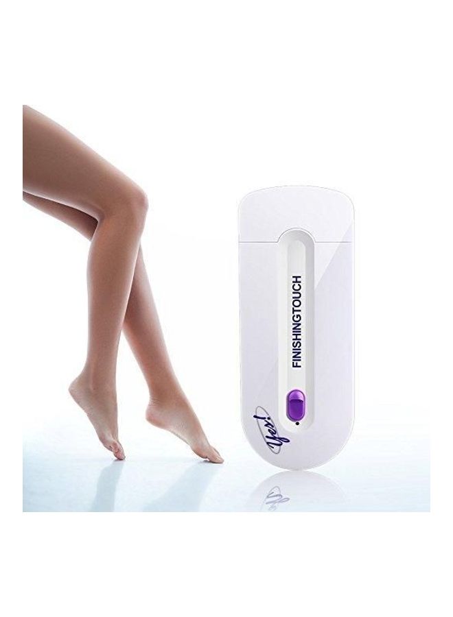 Generic Electric Laser Hair Removal Epilator White/Purple  - Image 4