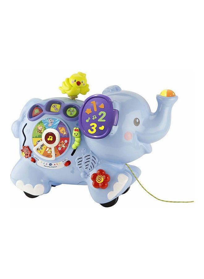 Elephant Pull And Discover Activity Toy 37.2 x 49.3 x 18.5cm