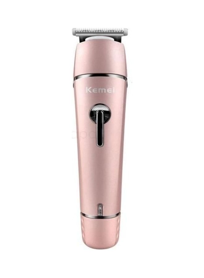 Kemei KM-1015 Super Grooming Kit 10 In 1 For Men Pink - Image 3