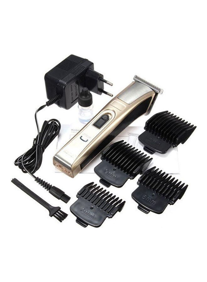 Kemei KM-5017 Dry For Men Hair Trimmer Gold/Black  - Image 1