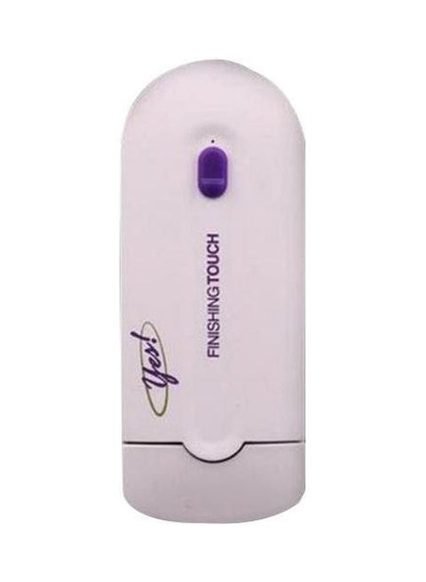 Laser Hair Removal Finishing Touch Epilator White/Purple