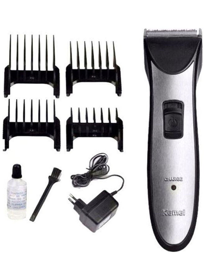 Kemei KM-3909 Professional Rechargeable Hair Trimmer Grey - Image 1
