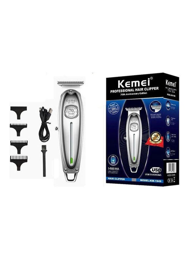 Kemei - KM-1949  Hair Clipper silver - Image 1