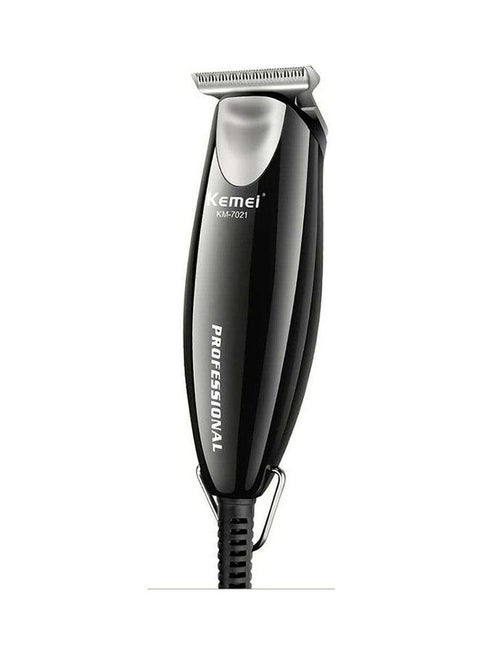 KM-7021 Professional Hair Clipper for Men Black
