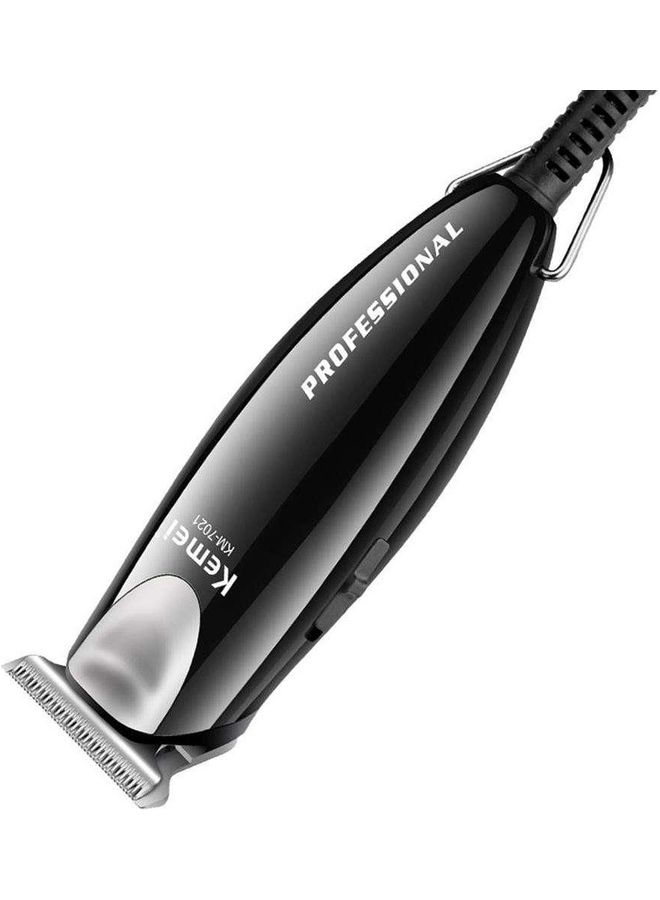 KM-7021 Professional Hair Clipper for Men Black