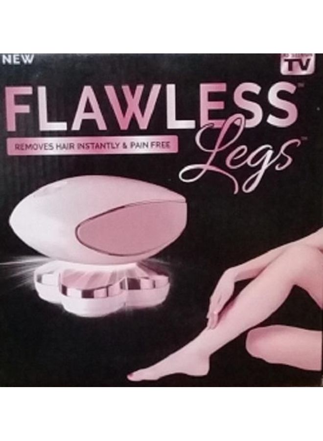 فلوليس ماكينة حلاقة دوّارة ليجز-202 للنساء أبيض/ذهبي - Image 4