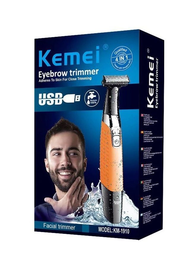Kemei KM-1910 One Blade Rechargeable Electric Shaver For Men Multicolour  - Image 2