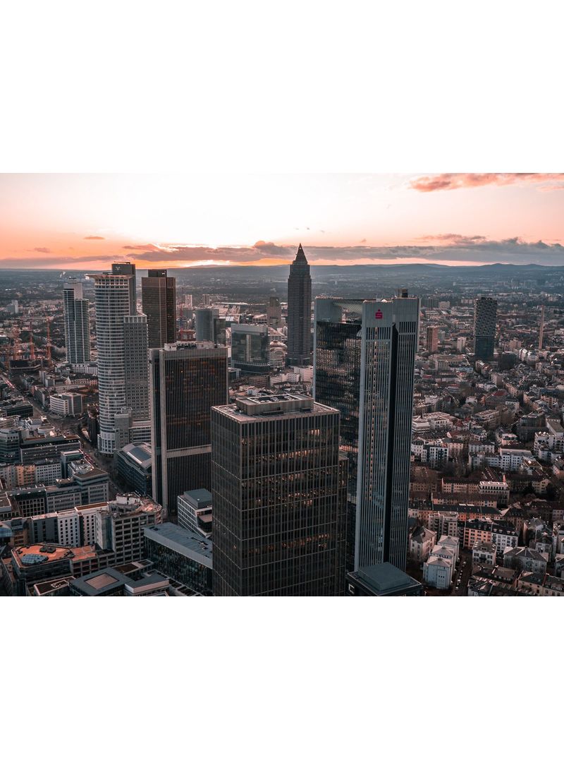 Fast Print City Vinyl Self Adhesive Wall Sticker Multicolour 80x60cm