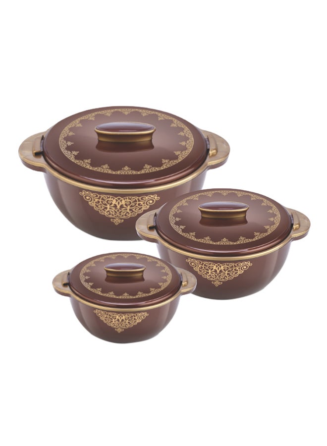 3 Piece Solitaire Ornamax Casserole Set Brown 3 PieceLiters - v1609954213/N43297211A_2