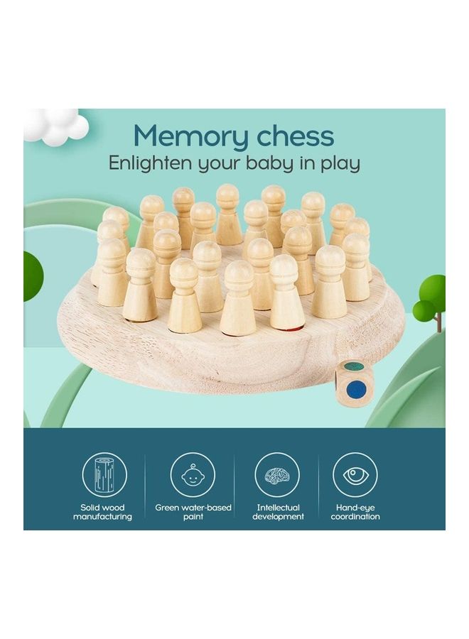 Wooden Memory Stick Chess 18 x 6cm - Image 4