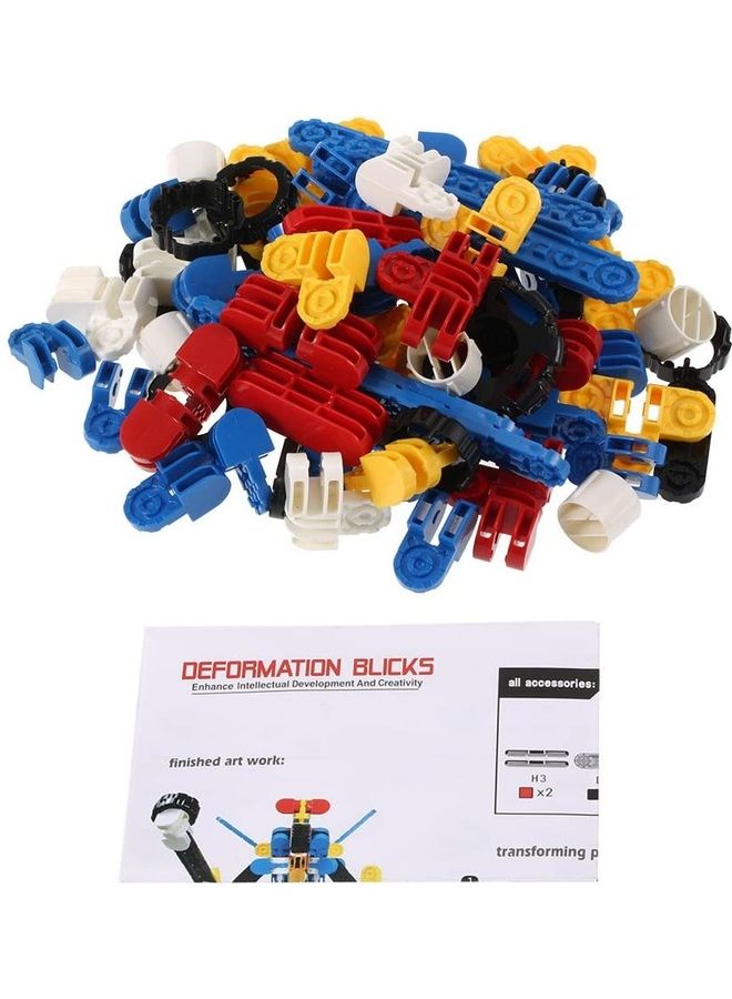 ARK0740 75-Piece Transformable Construction Building Block Set 75 3+ Years - Image 4