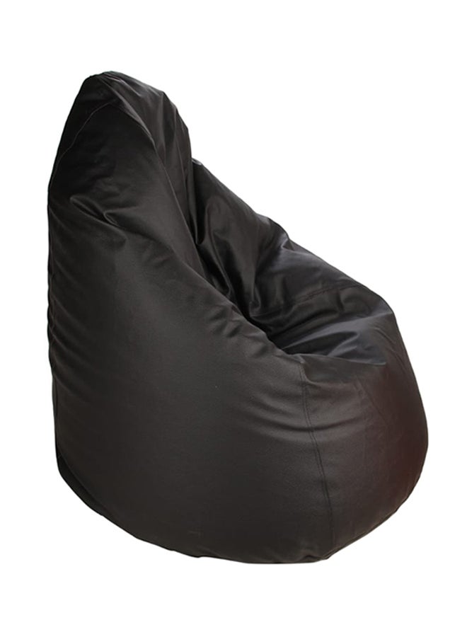 Generic PVC Leather Bean Bag Black 80x80x50cm  - Image 2