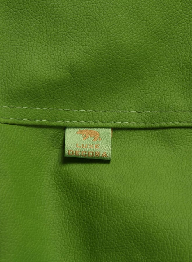 Generic PVC Leather Bean Bag Green 80x80x50cm  - Image 3