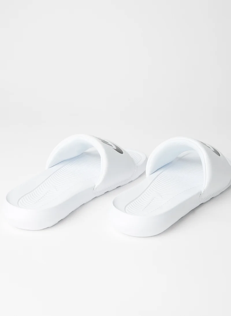 Nike Victori One Slides White/Black