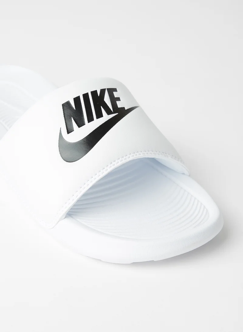 Nike Victori One Slides White/Black